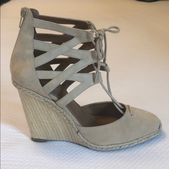Aquazzura beige wedge SZ 40 - Picture 4 of 8